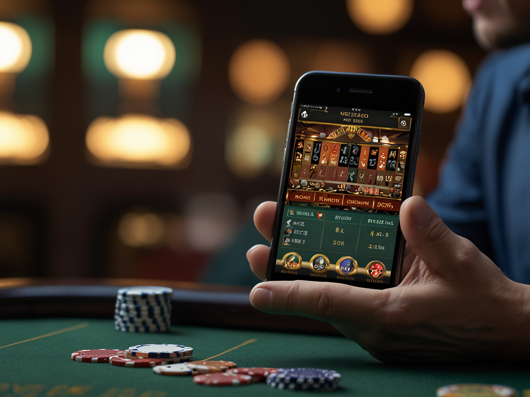 Play on mobile banner